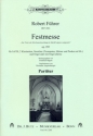 Festmesse op.295 fr gem Chor und Orgel (Orchester ad lib) Partitur