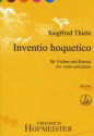 Inventio hoquieto fr Violine und Klavier
