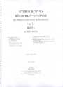 Kurtag Hlderlins Gesnge op.35 Band 1 fr Bariton (und Instrumente) Partitur Facsimile