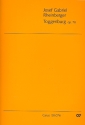 Toggenburg op.76 fr Soli, gem Chor und Klavier Partitur (dt/en)