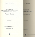 Pique-Dame op.68  Studienpartitur (kyr/dt) (2 Bnde)