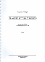 Prayers without Words for mixed chorus, 2 violins and orchestra score