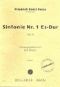 Sinfonie Es-Dur Nr.1 op.6 fr Orchester Partitur