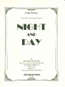 Night and Day for recorder orchestra score and parts