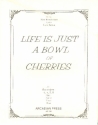 Life is just a Bowl of Cherries for 4 recorders (AATB) score and parts