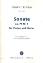 Sonate op.79,1 fr Violine und Klavier