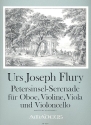 Petersinsel-Serenade fr Oboe, Violine, Viola und Violoncello Partitur und Stimmen