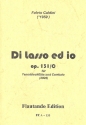 Di lasso ed io op.131c für Tenorblockflöte und Cembalo
