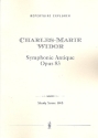 Symphonie antique op.83 fr Orchester Studienpartitur