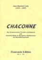 Chaconne des scaramouches trivelins et arlequins fr 5 Blockflten (SAATB) Partitur und Stimmen