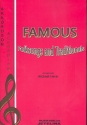 Famous Folksongs and Traditionals fr Akkordeon (mit Text) (en)