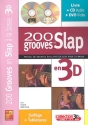200 Grooves en Slap a la basse en 3D (+CD + DVD) (frz)