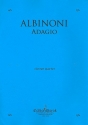 Adagio for 3 clarinets and bass clarinet score and parts