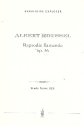 Rhapsodie flamande op.56 fr Orchester Studienpartitur