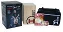 H Box Snare Cajon Set schwarz/rot (Cajon/Tasche/Schule (+CD +DVD))