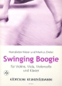 Swinging Boogie (+CD): für Violine, Viola, Violoncello und Klvaier Stimmen