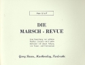 Die Marsch-Revue: fr Blasorchester Horn 4 in F