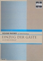 Einzug der Gste fr 2 Trompete, Horn in F, Posaune und Tuba Partitur und Stimmen