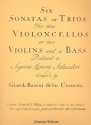 6 Sonatas or trios for 2 violoncellos or 2 violins and a bass facsimile