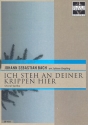 Ich steh an deiner Krippen hier fr 2 Trompeten, Horn in F, Posaune und Tuba Partitur und Stimmen