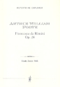 Francesca da Rimini op.24 fr Orchester Studienpartitur