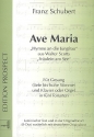 Ave Maria fr Gesang und Klavier (Orgel) (lat/dt) in 5 Tonarten