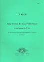 Aria aus Komm du se Todesstunde BWV161 fr Alt (MS), 2 Blockflten, Orgel und Bc Partitur und Stimmen (Bc ausgesetzt)