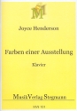 Farben einer Ausstellung fr Klavier