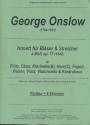 Nonett a-Moll op.77 für Flöte, Oboe, Klarinette, Horn in C, Fagott, Violine, Viola, Cello und Kontrabass,  Partitur und Stimmen