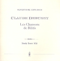 Les chansons de Bilitis fr 2 Flten, 2 Harfen und Celesta Studienpartitur