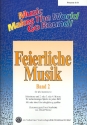 Feierliche Musik Band 2 fr flexible Ensemble Posaune in B (Violinschlssel)