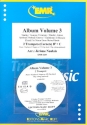 Album vol.3 (+CD) for 2 trumpets (cornets) (piano/keyboard/organ ad lib) score and parts