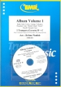 Album vol.1 (+CD) for 2 trumpets (cornets) (piano/keyboard/organ ad lib) score and parts