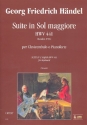 Suite sol maggiore HWV441 per clavicembalo o pianoforte