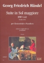 Suite sol maggiore HWV441 per clavicembalo o pianoforte