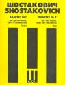 Streichquartett fis-Moll Nr.7 op.108 Stimmen