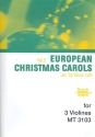 European Christmas Carols vol.2 for 3 violines score and parts