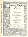 Medieval English Carols for 3 voices (instruments) 3 scores