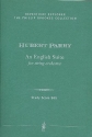 An English Suite  for string orchestra study score