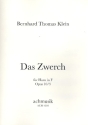 Das Zwerch op.10,3 fr Horn in F