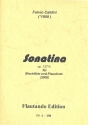 Sonatina op.127a fr Sopranblockflte (Tenorblockflte) und Klavier