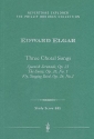3 Choral Songs fr Chor (gem Chor/Frauenchor) und Instrumente (Orchester) Studienpartitur (en)
