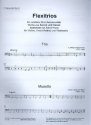 Flexitrios fr Violine, Viola und Violoncello (1. Lage) Ergnzungsstimme Violoncello easy