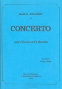 Concerto pour violon et orchestre pour violon et piano