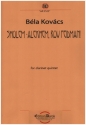 Sholem alechem, rov Feidman! for 3 clarinets, basset horn and bass clarinet score and parts