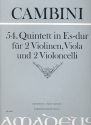 54. Quintett in Es-dur für 2 Violinene/Viola/2Violoncelli Partitur und Stimmen