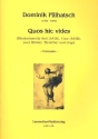 Quos hic vides fr Soli, gem Chor, 2 Hrner, Streicher und Orgel Partitur