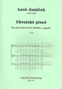 Ukvalsk pisne fr gem Chor a  cappella Partitur (tschech)