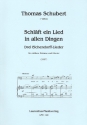 Schlft ein Lied in allen Dingen fr Gesang (mittel) und Klavier