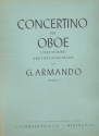Concertino op.11 fr Oboe (Violine) und Streichorchester: fr Oboe und Klavier Verlagskopie